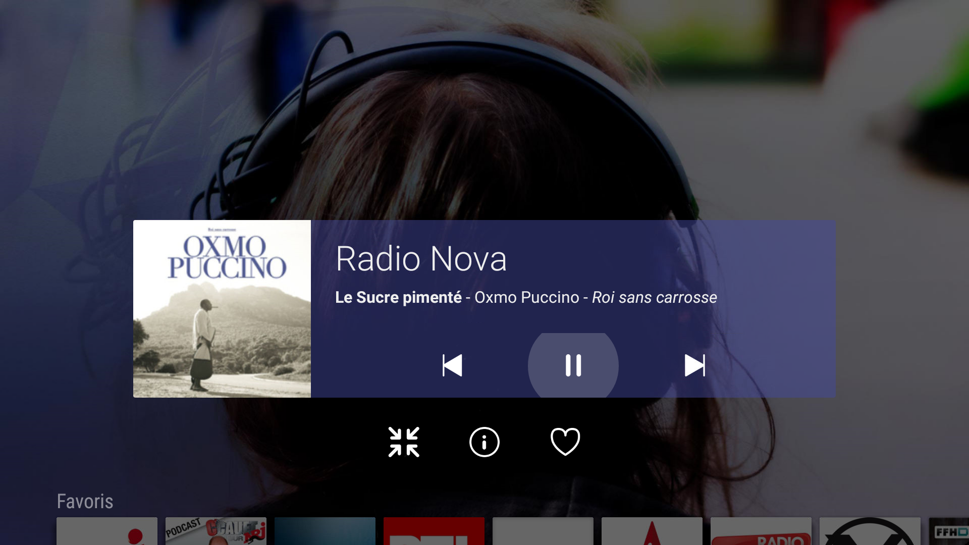 Radioline Android TV app player